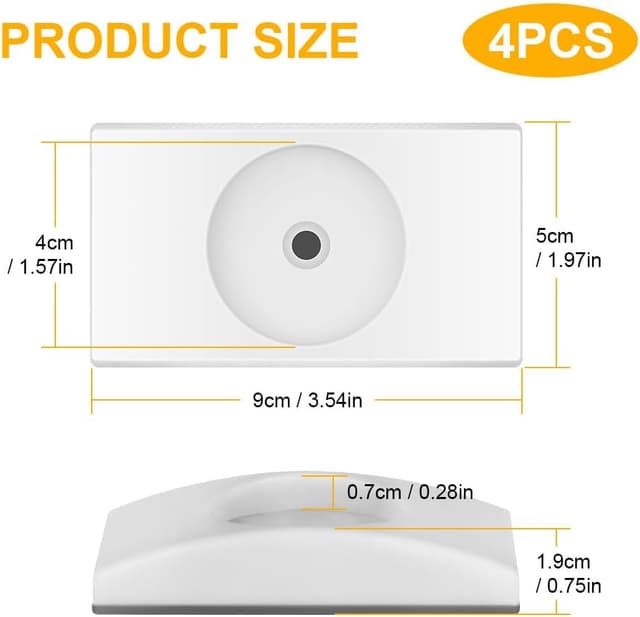 Thumbnail 1 de AOMIG Elefantenfüße Wandschutz Pads 4 Stück 🛡