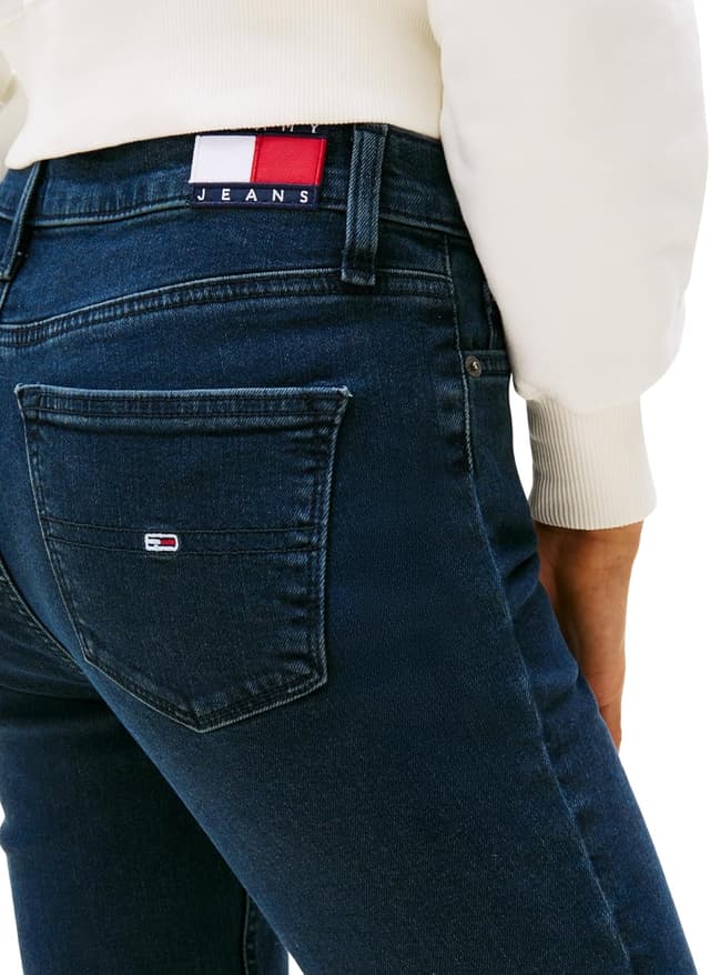 Detalle de Tommy Jeans Jean Femme Nora Skinny Fit élastique
