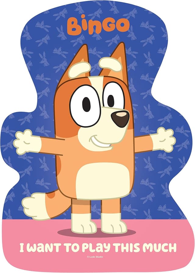 Detalle de Ravensburger Bluey 4 Large Shaped Jigsaw Puzzles (10–16 pieces) for Kids aged 3+