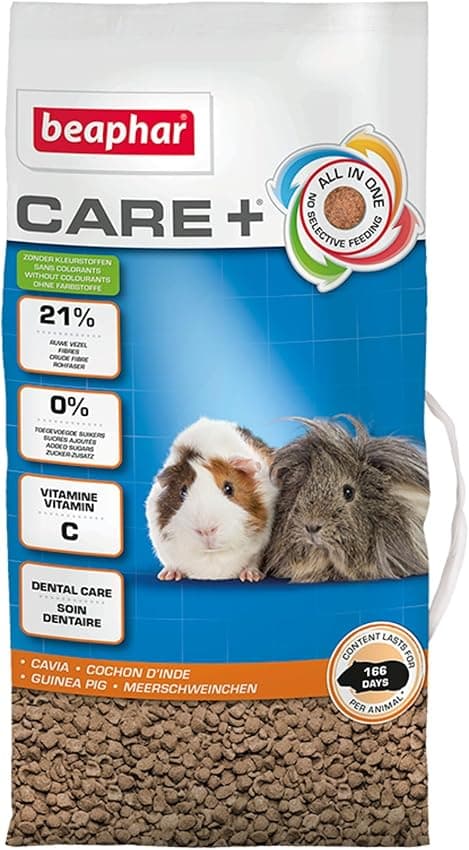 Imagen de Beaphar Care+ Pienso Cobayas 5kg 🐹 Comida Completa Fibra en OfertitasTOP