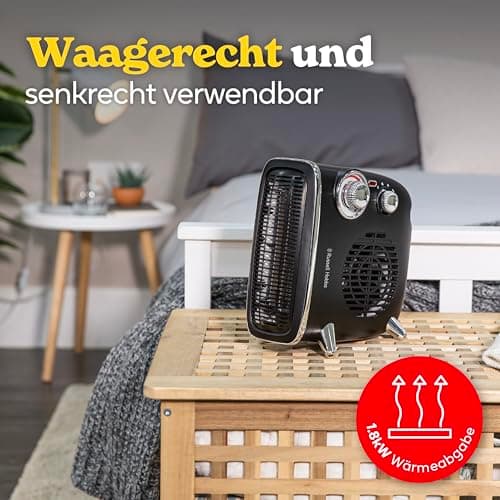 Thumbnail 4 de Russell Hobbs RHRETHFH1001B calefactor eléctrico 1,8 kW 🔥