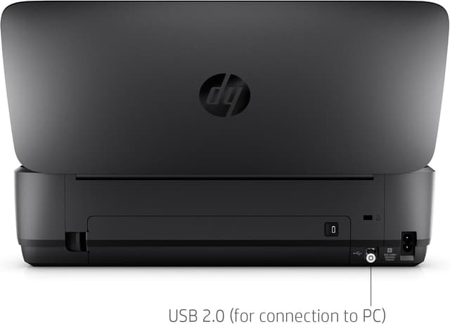 Detalle 2 de HP OfficeJet 250 Mobile Printer (Black/White) — print, copy & scan on the move