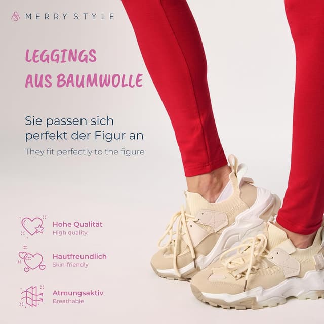 Detalle 2 de Merry Style MS10-198 Leggings Baumwolle