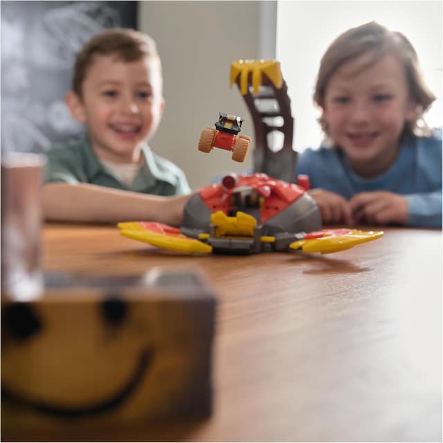 Detalle de Monster Jam Mini Jams Coffret 2 mini-monster trucks El Toro Loco Venom Velocity Scorpion et Max-D (1:87)