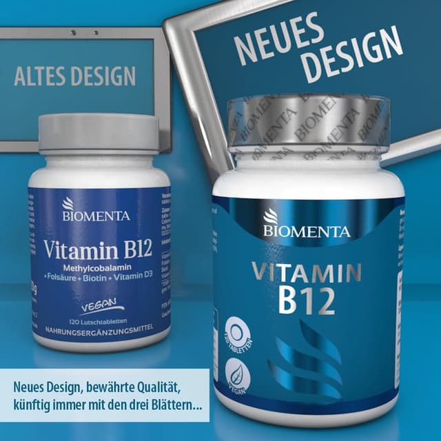 Thumbnail 1 de BIOMENTA Vitamin B12 Komplex đ