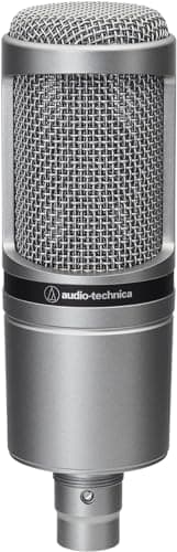 Detalle de Audio‑Technica 2020GM micrófono condensador cardioide plata 🎤