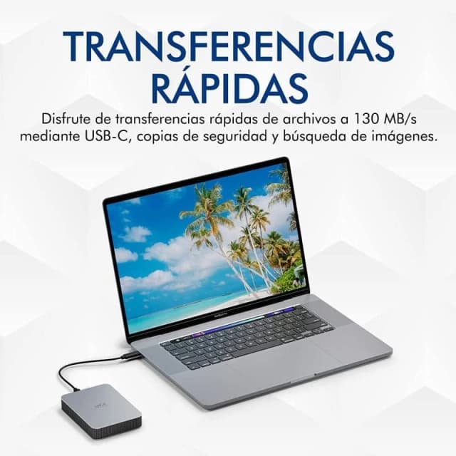 Detalle de LaCie Mobile Drive 1 TB 2,5" USB‑C 💾