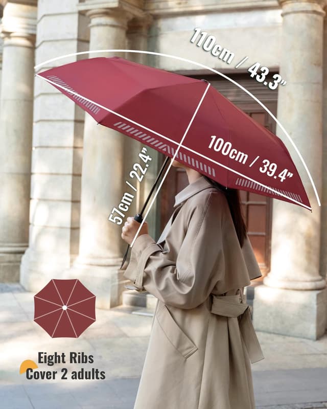 Thumbnail 6 de Sturmfester Regenschirm 370 g mit Reflexstreifen