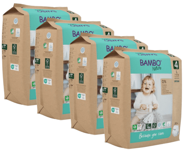 Detalle de Bambo Nature Pants T4 (7-14 Kg) - Pañales Ecológicos