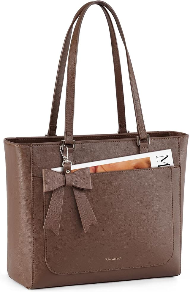 Detalle de RAINSMORE Waterproof Tote Bag 35x14x29cm Large Women's Handbag