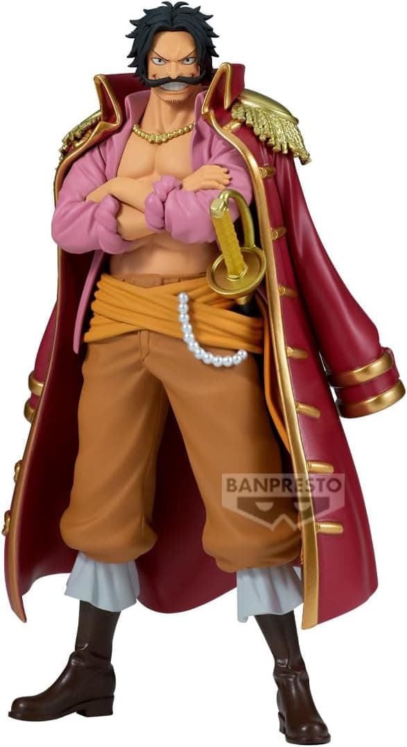 Detalle de Banpresto Figurine d’action collectionner GOL D. Roger One Piece – DXF The Grandline Series Special (20 cm, PVC)