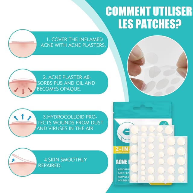 Thumbnail 2 de Pickel Patch 264 Stück Pimple Patches 🩹