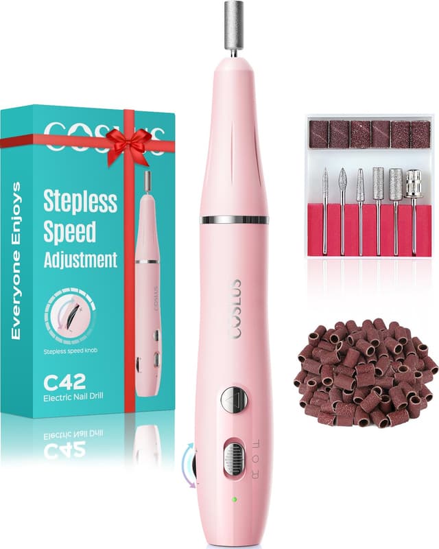 Detalle de COSLUS Nagelfräser Kabellos 6 h Akku