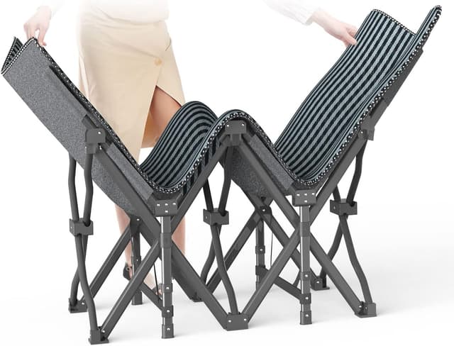 Detalle 1 de Camp bed for adults, supports 450 lbs