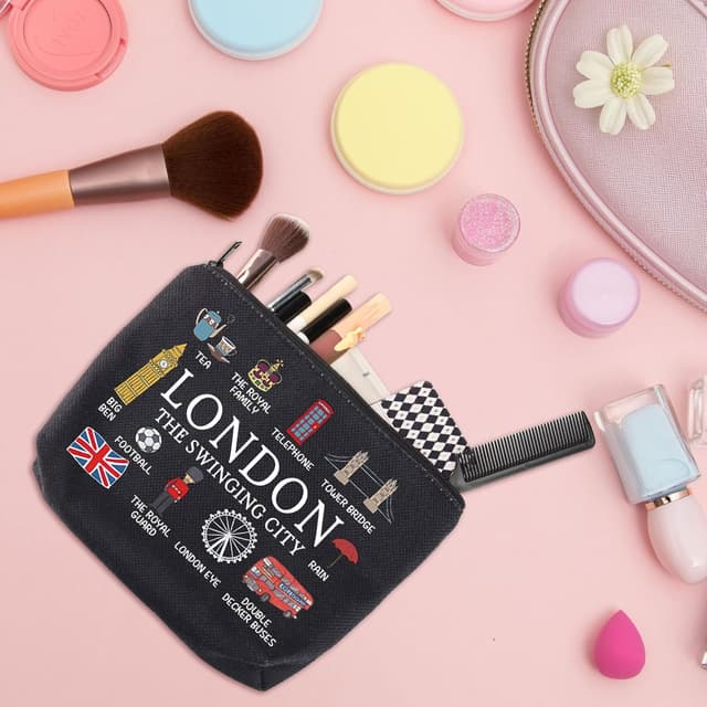 Detalle 2 de MYSOMY London Travel Makeup Bag