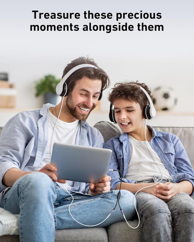 Thumbnail 6 de BENFEI Splitter audio USB-C a doppio jack 3,5 mm: ascolto condiviso per due persone