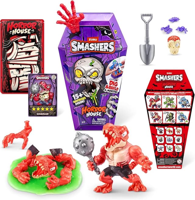 Detalle de ZURU Smashers Horror House 30 cm — juguete coleccionable