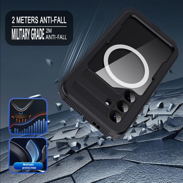 Detalle de Ezanmull Galaxy S25 Plus waterproof case