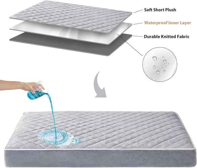 Thumbnail 4 de WNPETHOME Orthopedic XXL Dog Bed 47x29 in