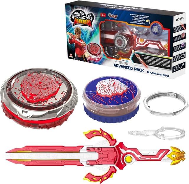 Detalle de Infinity Nado Spinning Tops Blazing War Bear