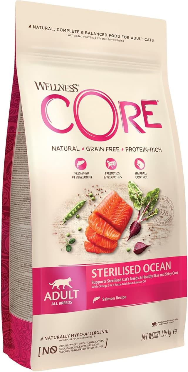 Imagen de WELLNESS CORE Sterilised Ocean Katzenfutter 1,75 kg 🐱 en OfertitasTOP