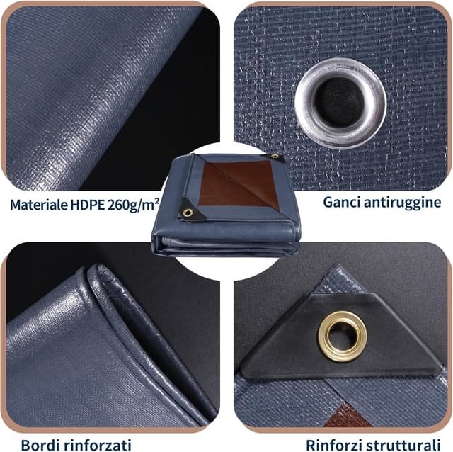 Detalle de Covall telo telone impermeabile 3x5 m