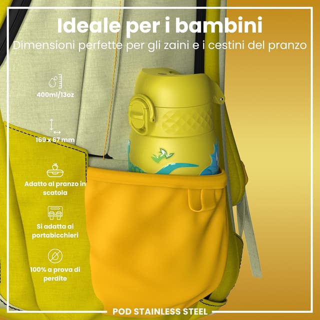 Thumbnail 1 de Ion8 Borraccia Inox 400ml