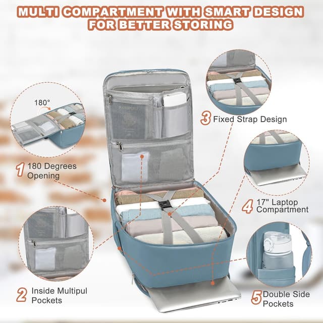 Thumbnail 2 de Hayayu Laptop Backpack 15.6 Inch