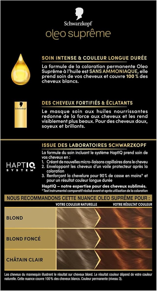 Thumbnail 1 de Schwarzkopf Oleo Suprême coloration permanente 90%💇♀