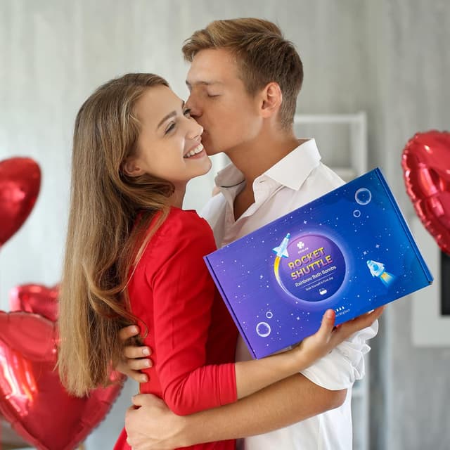 Detalle 1 de ORIGLAM Rainbow Bath Bombs for Kids 85g