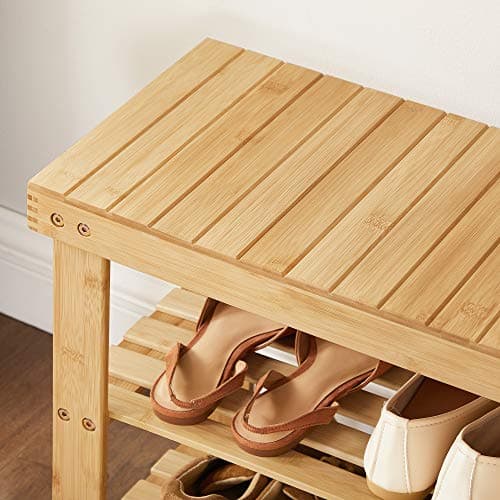 Thumbnail 7 de SONGMICS LBS04N Banco zapatero 3 niveles 130 kg