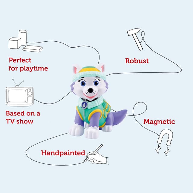 Detalle de tonies Paw Patrol Everest Audio Character — children’s audiobooks for tonies players