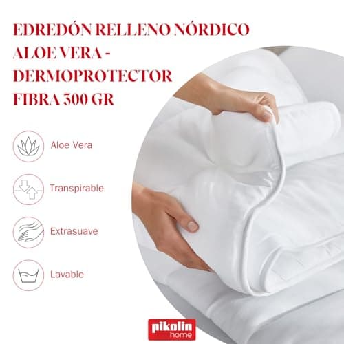 Thumbnail 1 de Pikolin Home - Edredón Nórdico Aloe Vera Transpirable 🍃