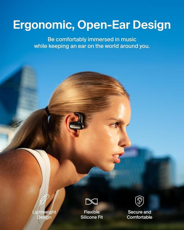 Detalle 2 de Belkin SoundForm ClearFit Open-Ear Headphones