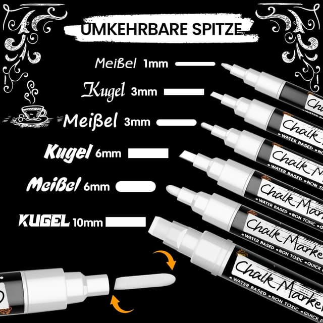 Thumbnail 1 de Maqhpu Kreidestifte 6 Stück 🎨