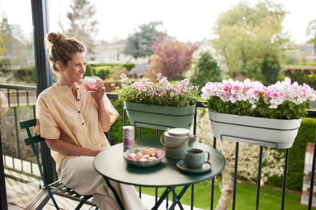 Thumbnail 7 de Elho Vibia Campana Trough Allin1 50 - Jardinera Balcón