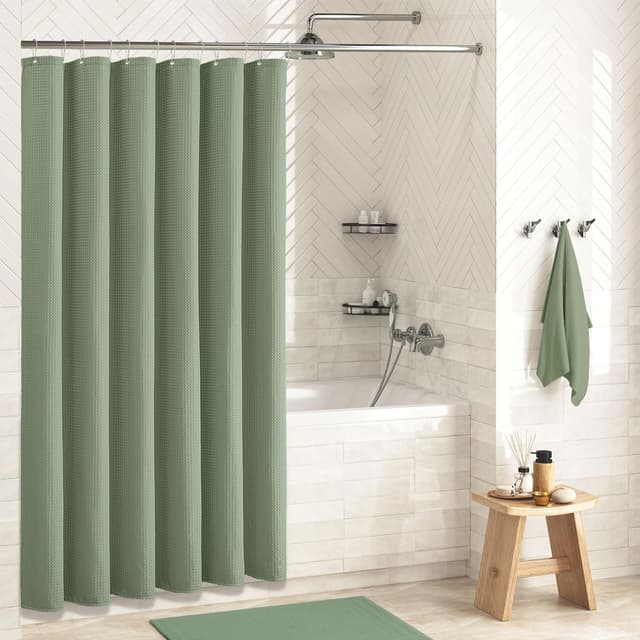 Thumbnail 1 de Dynamene Sage Green Shower Curtain 72x72