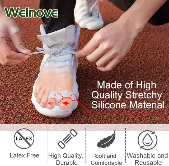 Thumbnail 4 de Welnove Zehenspreizer 12 StĂŒck đж