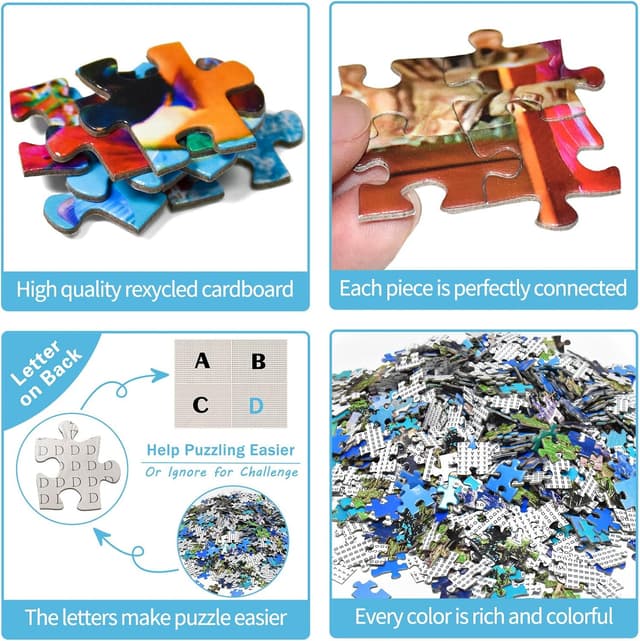 Detalle de 1000-piece Jigsaw Puzzle for Adults