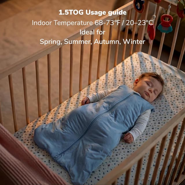 Detalle 2 de momcozy Baby Sleeping Bag 1.5 TOG