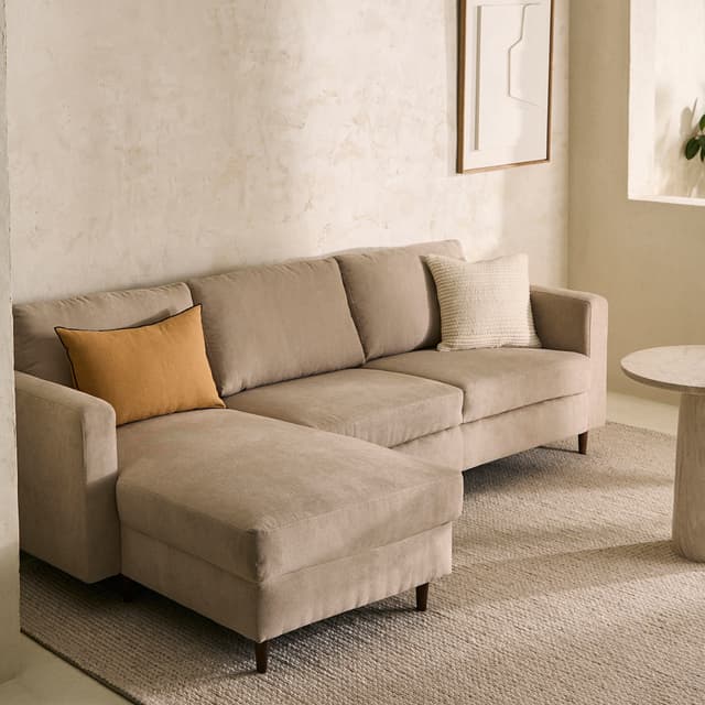 Detalle de El Corte Inglés Alan sofá 4 plazas chaiselongue reversible