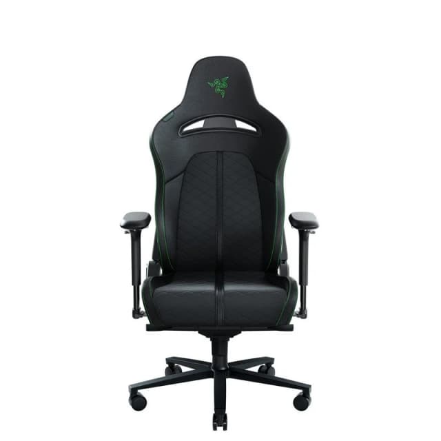 Detalle de Razer Enki Silla Gaming Negra y Verde