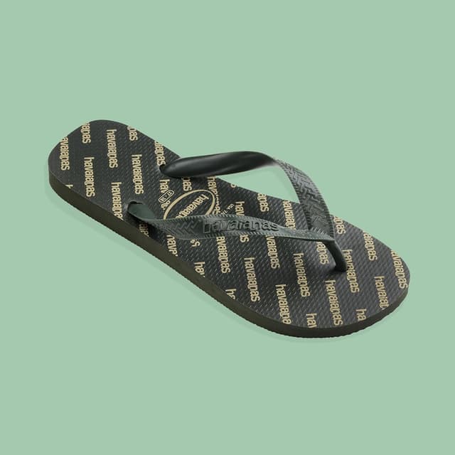 Detalle de Havaianas Top Logomania Essentials – infradito unisex comode e leggere con logo sulla suola