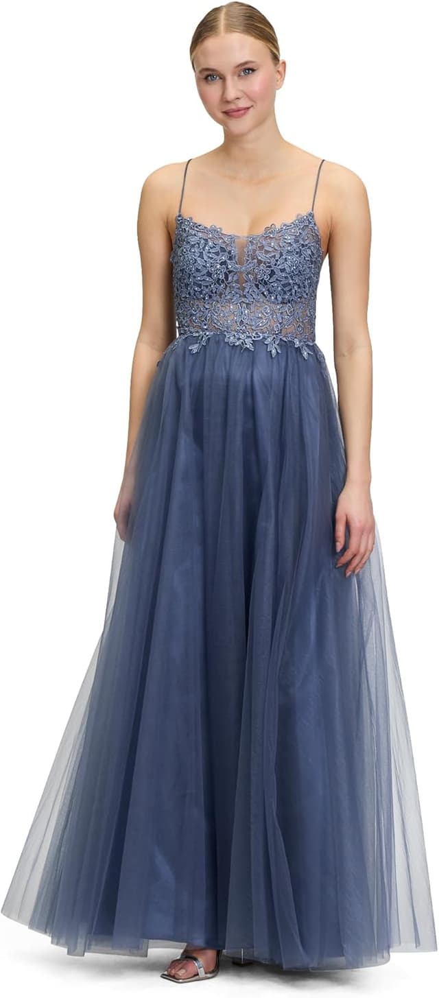 Thumbnail 6 de Vera Mont Damen Abendkleid mit Stickerei Maxi