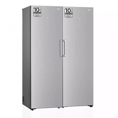 Detalle de GM617MBCSF.SET Frigorífico y congelador 186 cm, inox antihuellas