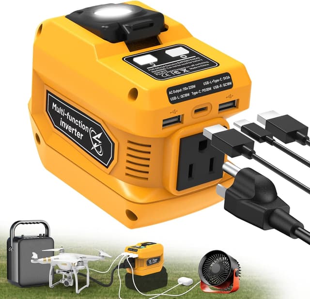 Imagen de Dewalt 20V 220W Power Inverter en OfertitasTOP