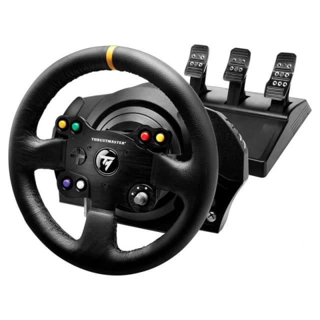 Detalle de Thrustmaster TX Leather Edition 🚗 - Controle para Xbox One/Pc