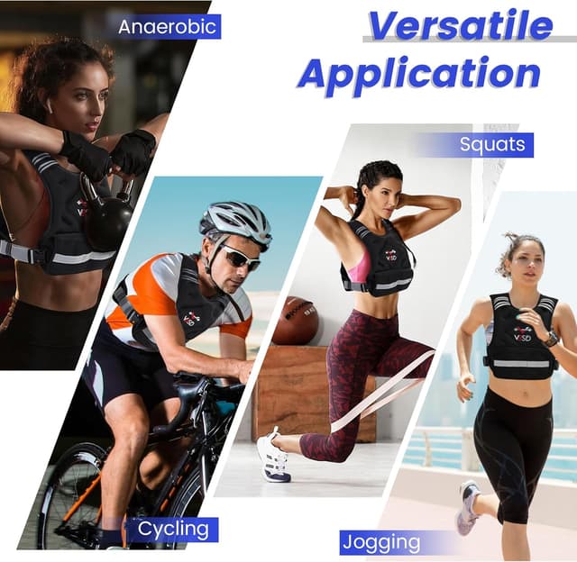 Thumbnail 4 de VBSD Adjustable Weighted Vest 6lb ⚖