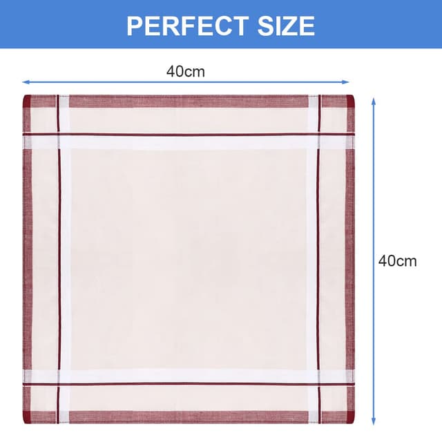 Thumbnail 1 de Aomig Taschentücher Herren 40 cm 12er Set