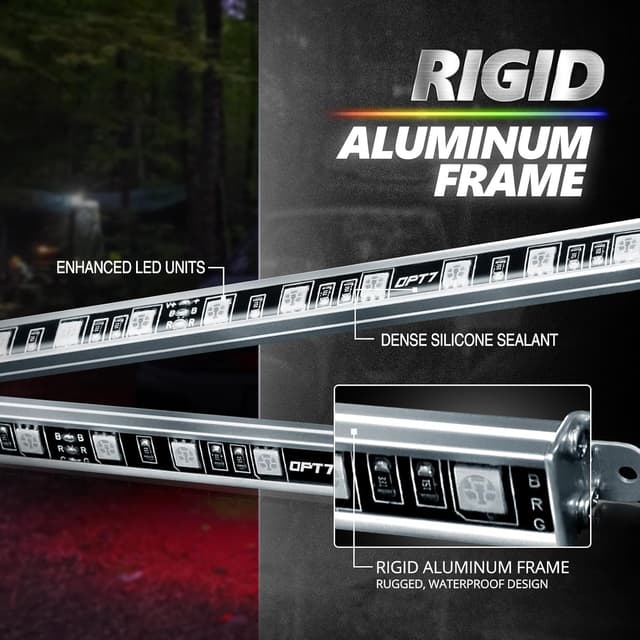 Detalle 2 de OPT7 Aura Pro Underglow LED Kit for Car RGB Lights
